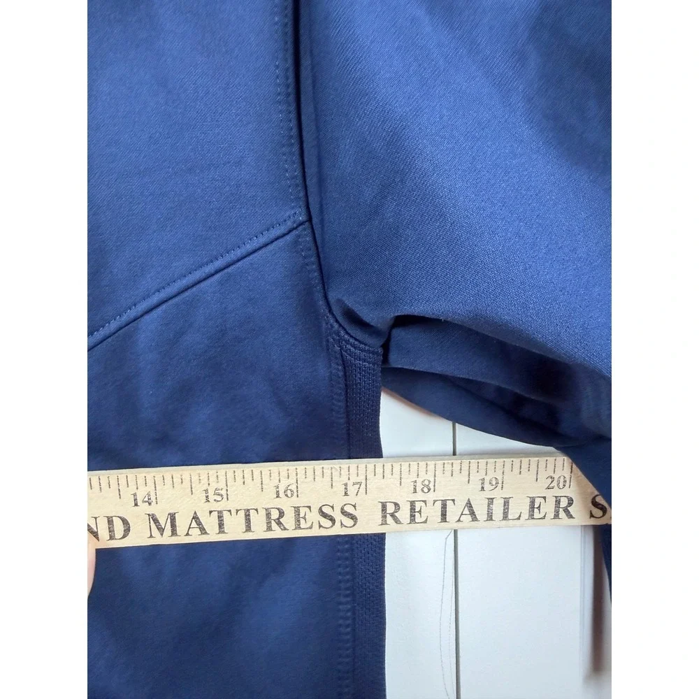 Nike Golf Therma-FIT Quarter Zip Pullover Mens Small Navy  Fighting Illini